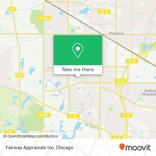 Mapa de Fairway Appraisals Inc