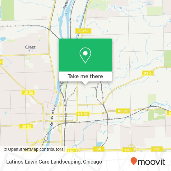 Latinos Lawn Care Landscaping map