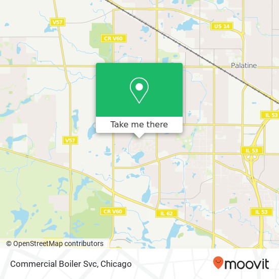 Commercial Boiler Svc map