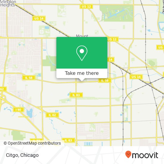 Citgo map