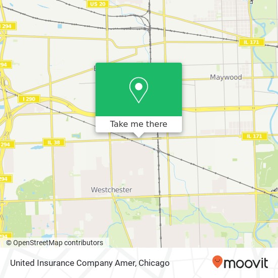 Mapa de United Insurance Company Amer