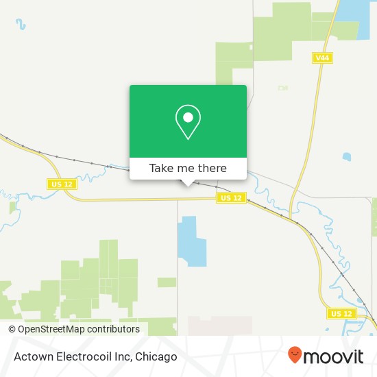 Mapa de Actown Electrocoil Inc