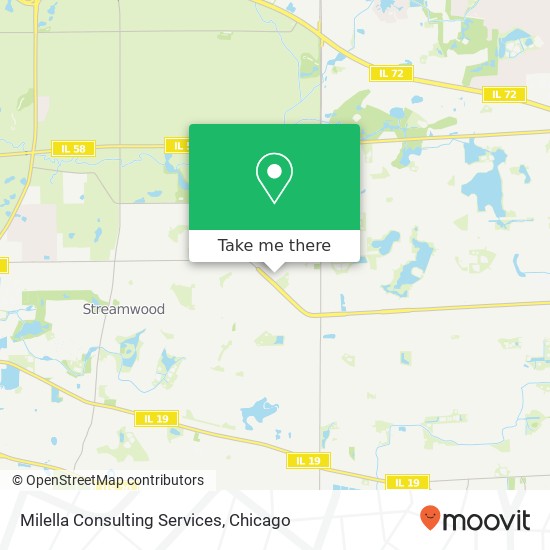 Milella Consulting Services map
