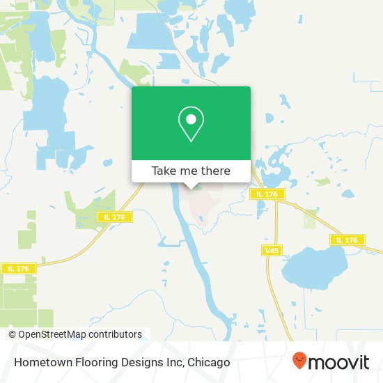 Hometown Flooring Designs Inc map