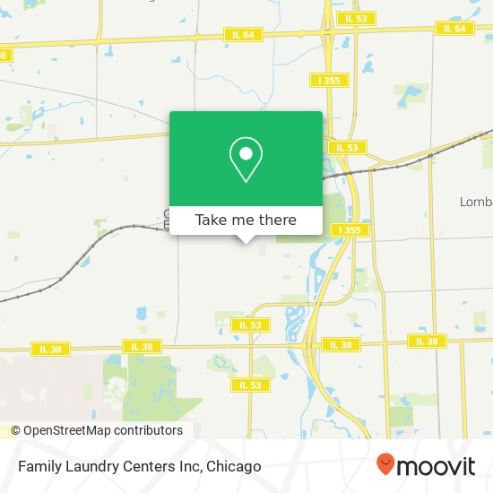 Family Laundry Centers Inc map