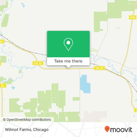 Wilmot Farms map