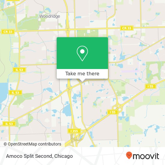 Amoco Split Second map