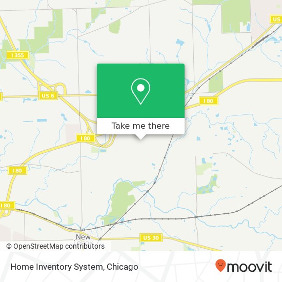 Mapa de Home Inventory System