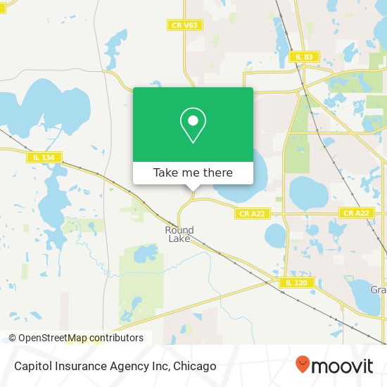 Capitol Insurance Agency Inc map