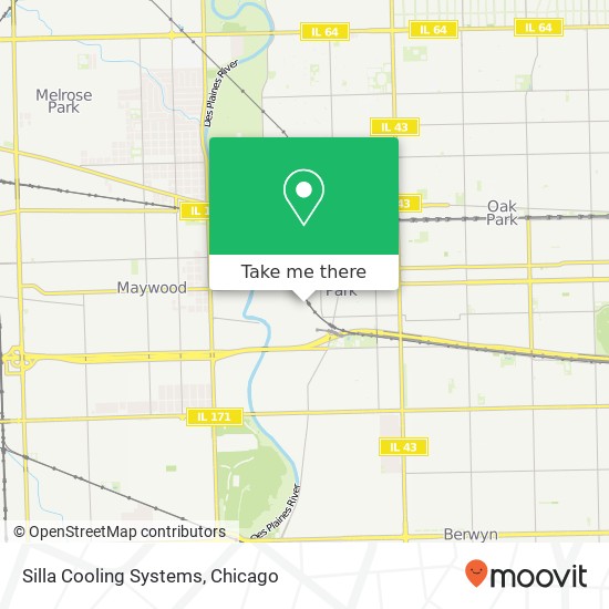 Silla Cooling Systems map