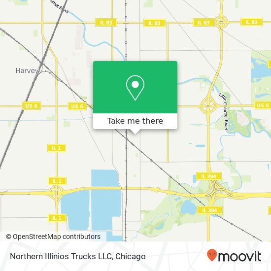 Northern Illinios Trucks LLC map