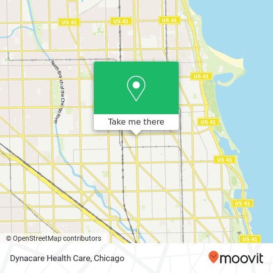 Mapa de Dynacare Health Care