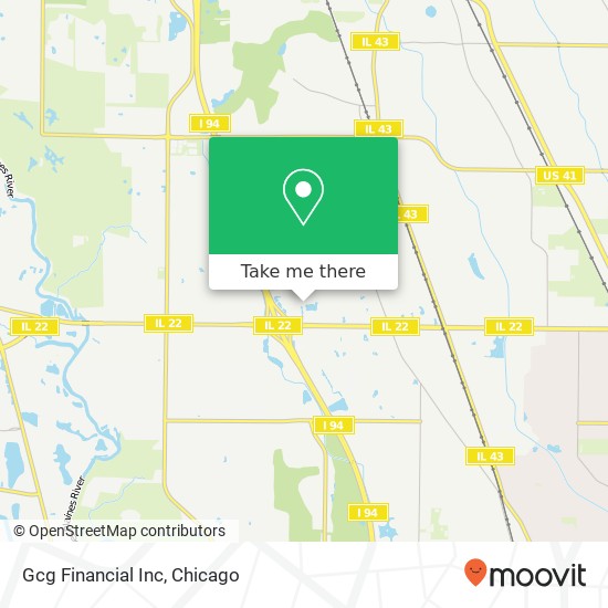 Gcg Financial Inc map