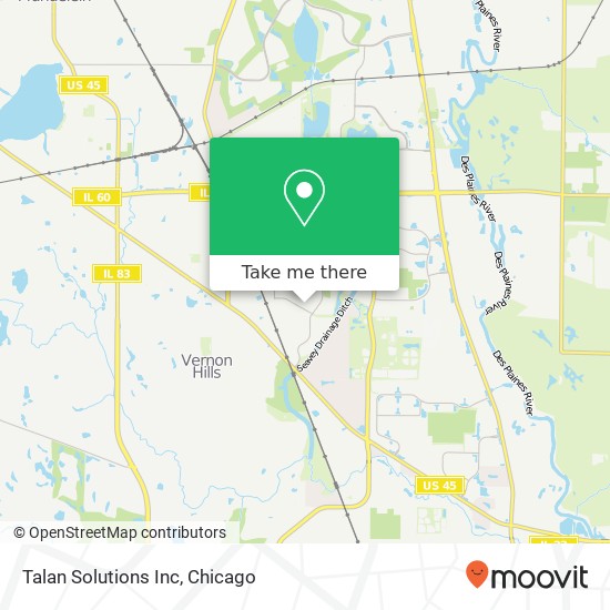 Talan Solutions Inc map