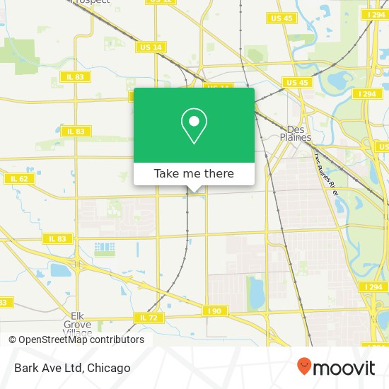 Bark Ave Ltd map