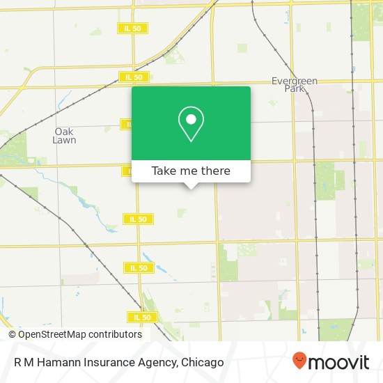 R M Hamann Insurance Agency map