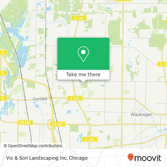 Vic & Son Landscaping Inc map