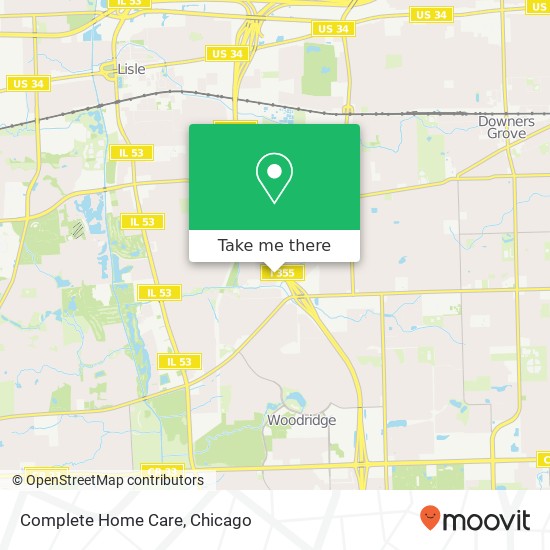 Complete Home Care map