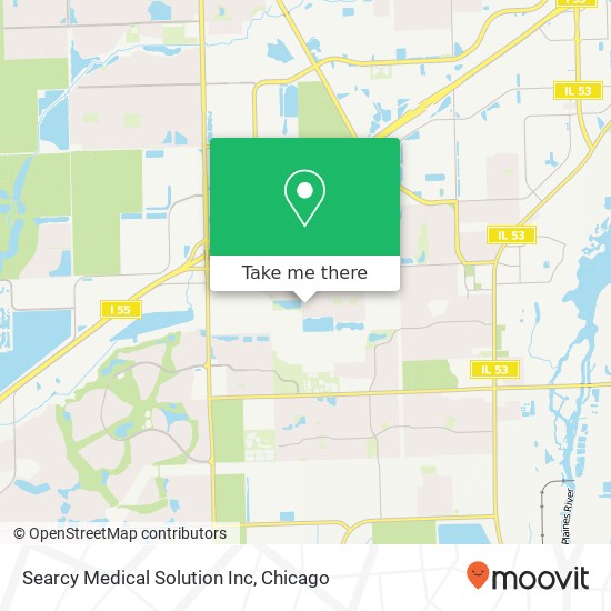 Mapa de Searcy Medical Solution Inc