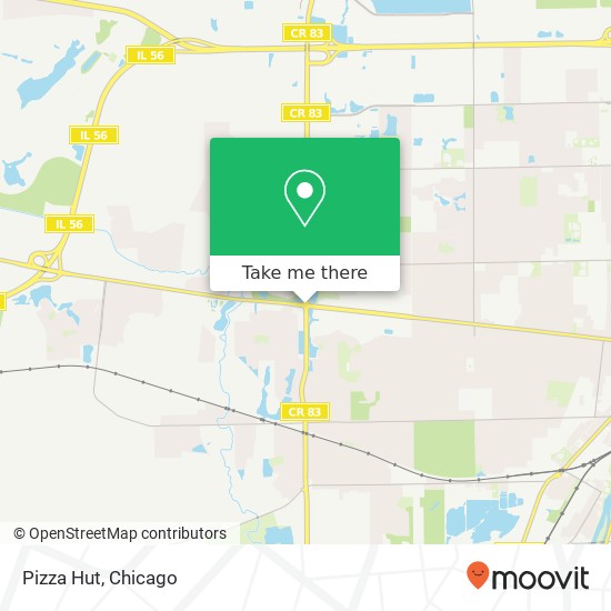 Pizza Hut map