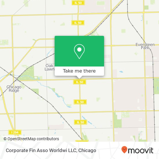 Mapa de Corporate Fin Asso Worldwi LLC