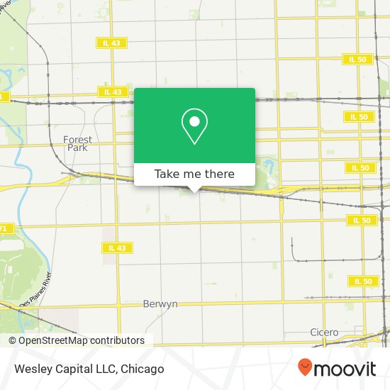 Mapa de Wesley Capital LLC