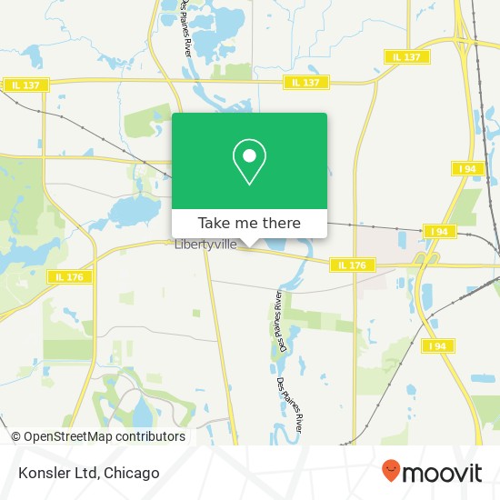 Konsler Ltd map