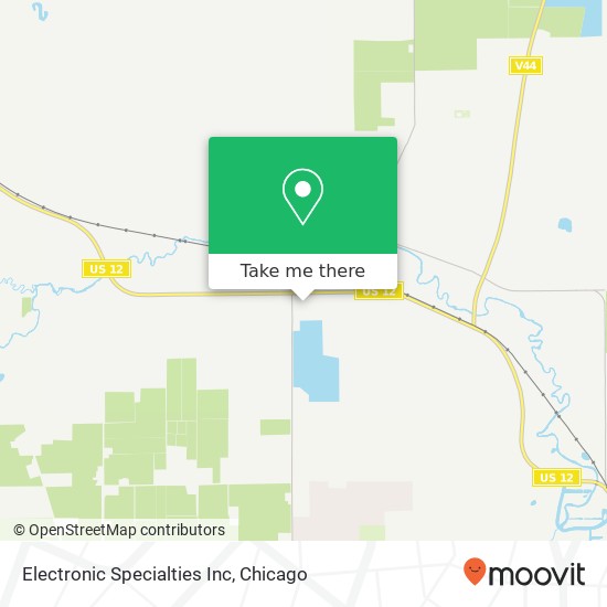 Electronic Specialties Inc map