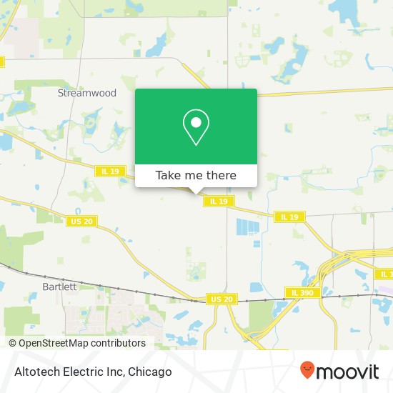 Mapa de Altotech Electric Inc