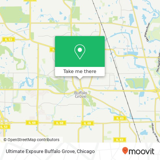 Mapa de Ultimate Expsure Buffalo Grove