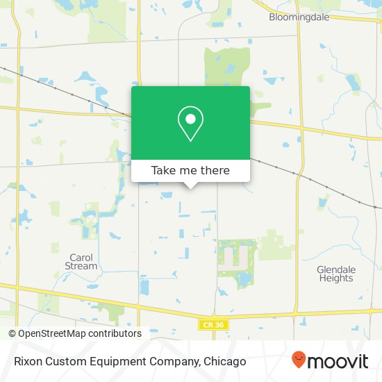 Rixon Custom Equipment Company map