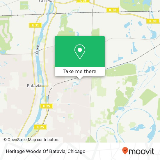 Mapa de Heritage Woods Of Batavia