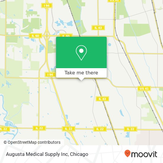 Augusta Medical Supply Inc map