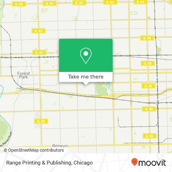 Mapa de Range Printing & Publishing