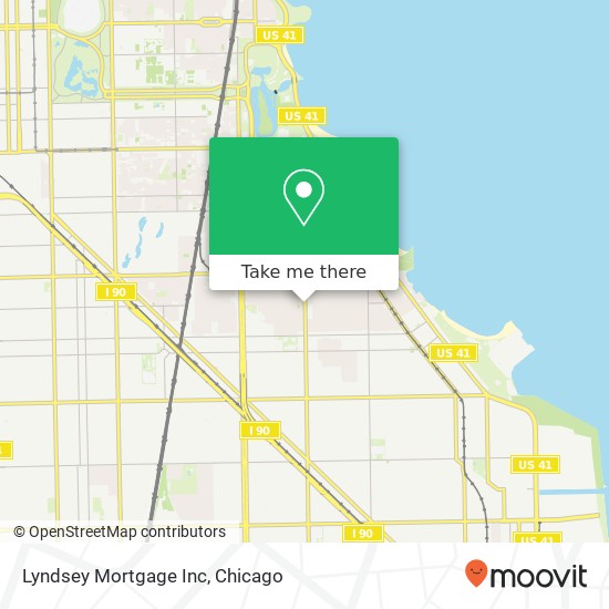 Lyndsey Mortgage Inc map