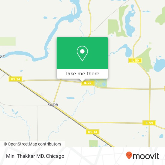 Mapa de Mini Thakkar MD