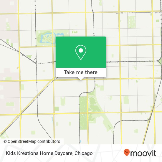 Kids Kreations Home Daycare map