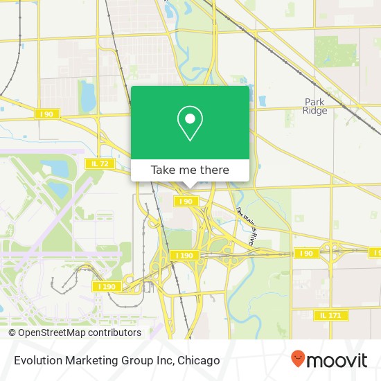 Evolution Marketing Group Inc map