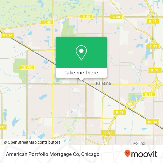 American Portfolio Mortgage Co map