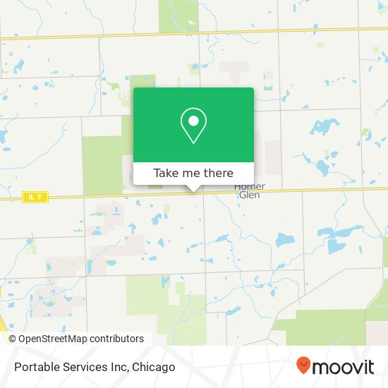 Portable Services Inc map