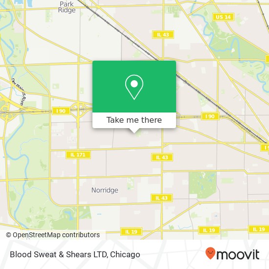 Mapa de Blood Sweat & Shears LTD