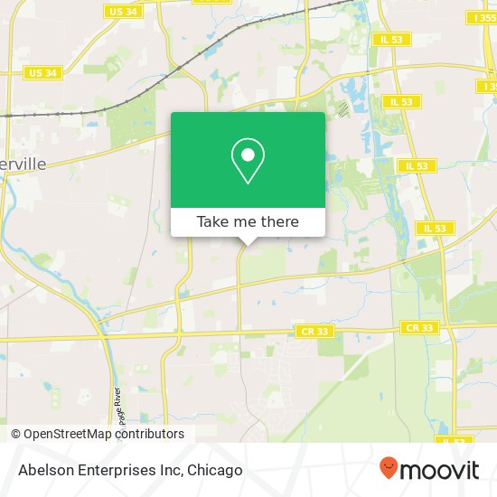 Abelson Enterprises Inc map