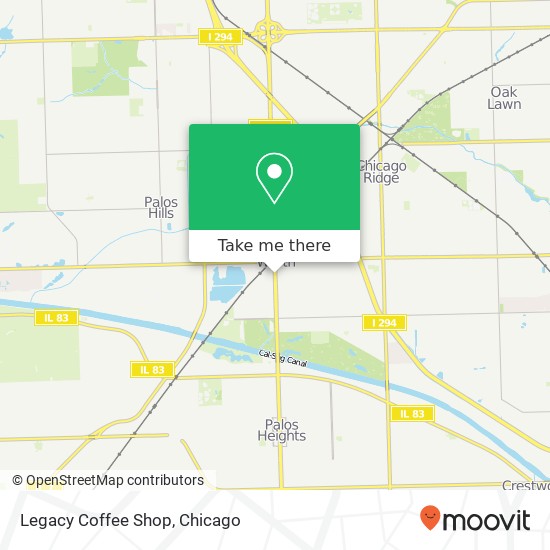 Legacy Coffee Shop map