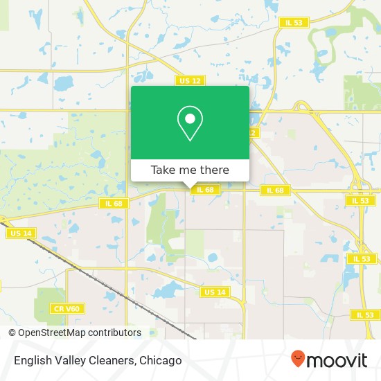 English Valley Cleaners map