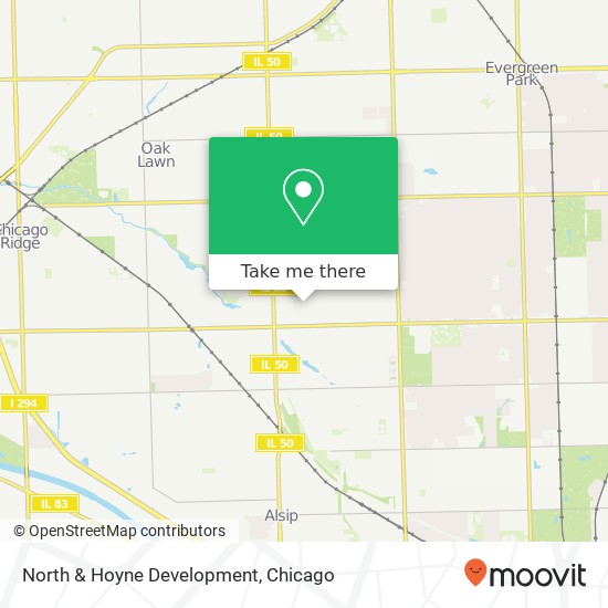 Mapa de North & Hoyne Development