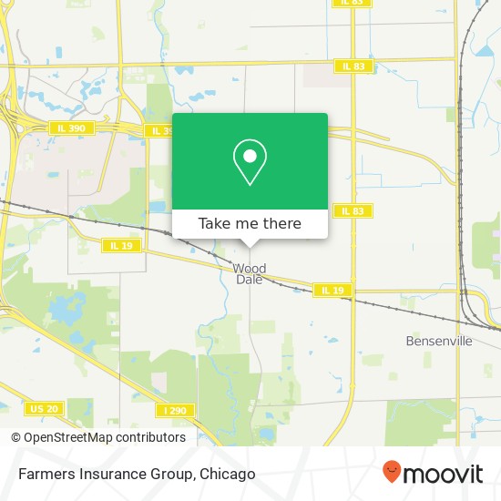 Farmers Insurance Group map