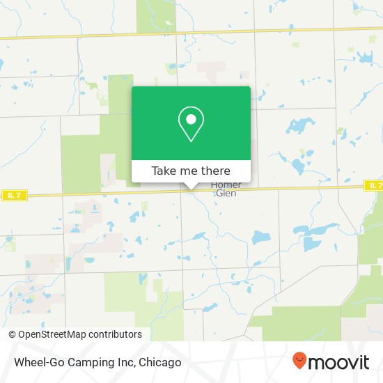 Mapa de Wheel-Go Camping Inc