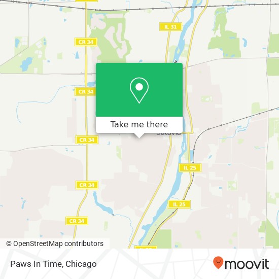 Paws In Time map