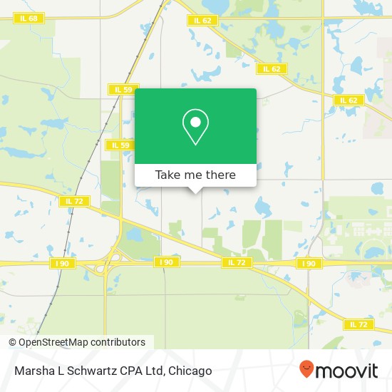 Marsha L Schwartz CPA Ltd map