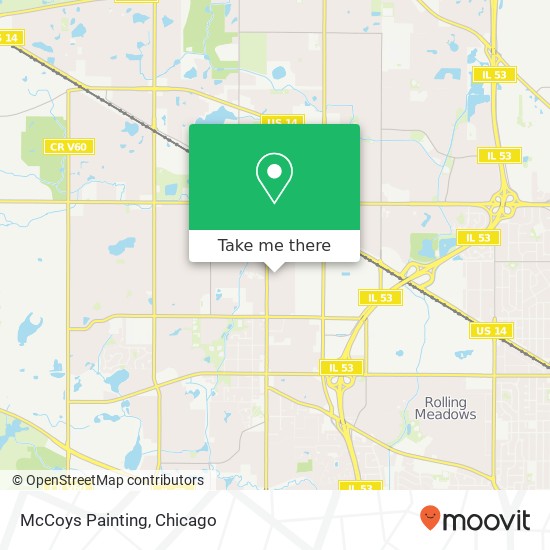 McCoys Painting map